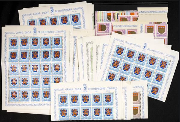 735 | Luxembourg. Sets and stamps stock