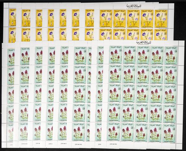 798 | Marruecos Independiente. Stock de Series y Sellos