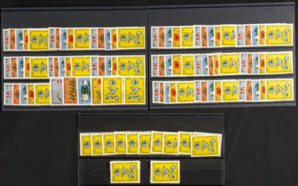 810 | Netherlands. Sets and stamps stock