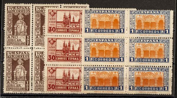 81 | Lotes y Colecciones.España. Stock de Series y Sellos