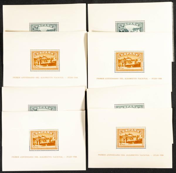 82 | Lotes y Colecciones.España. Stock de Series y Sellos