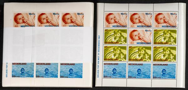 845 | Netherlands. Sets and stamps stock