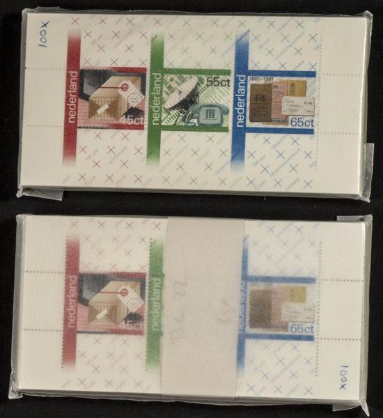 862 | Países Bajos. Stock de Series y Sellos