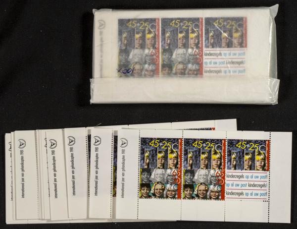 863 | Países Bajos. Stock de Series y Sellos