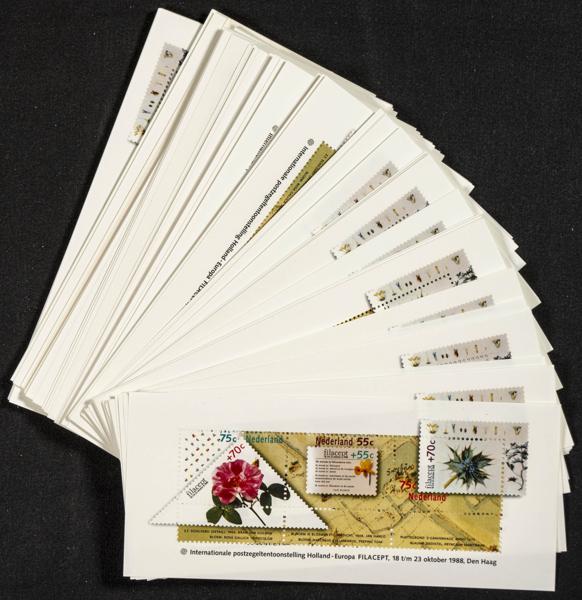 871 | Países Bajos. Stock de Series y Sellos