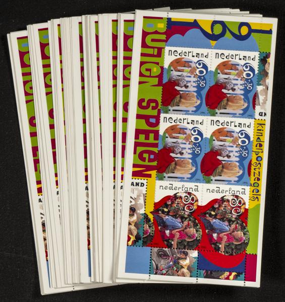 875 | Países Bajos. Stock de Series y Sellos