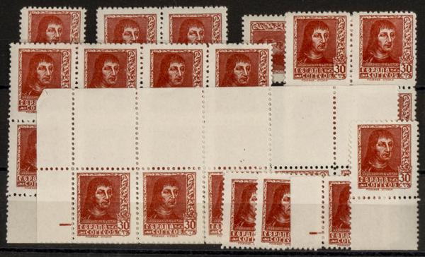 88 | Lotes y Colecciones.España. Stock de Series y Sellos