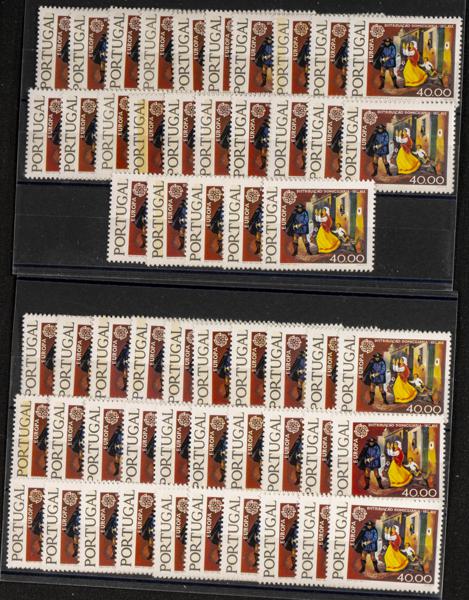 891 | Portugal. Stock de Series y Sellos