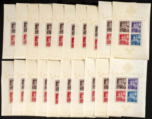 893 | Portugal. Stock de Series y Sellos