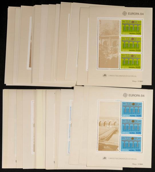 915 | Azores. Sets and stamps stock