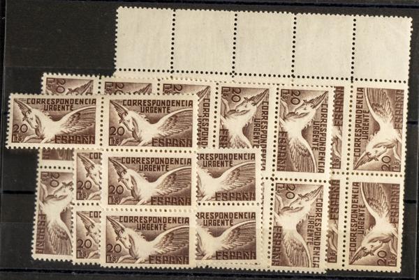 93 | Lotes y Colecciones.España. Stock de Series y Sellos