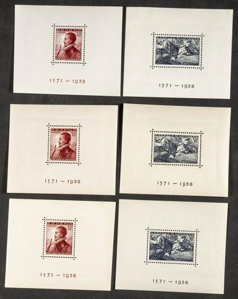 94 | Lotes y Colecciones.España. Stock de Series y Sellos