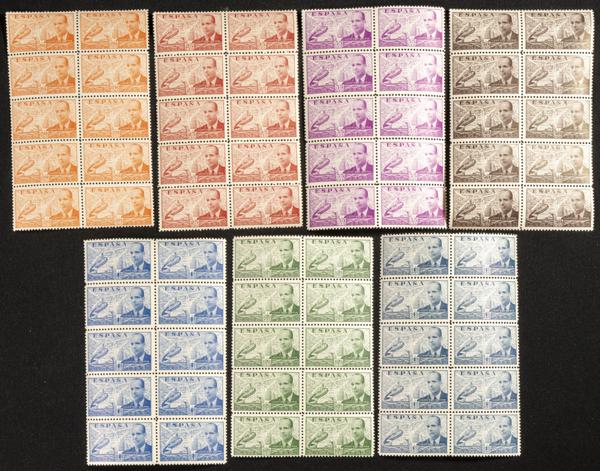 96 | Lotes y Colecciones.España. Stock de Series y Sellos