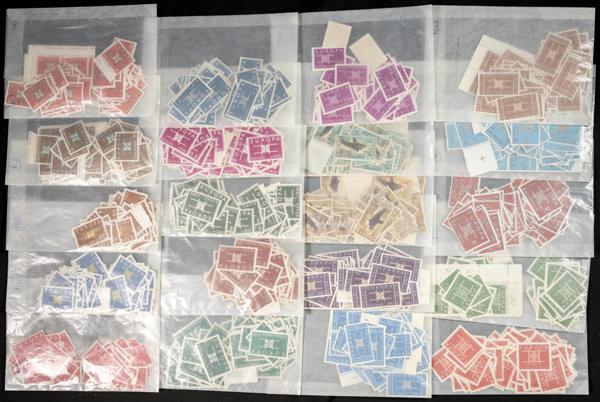 977 | Tema Europa. Stock de Series y Sellos