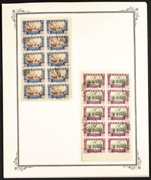 97 | Lotes y Colecciones.España. Stock de Series y Sellos