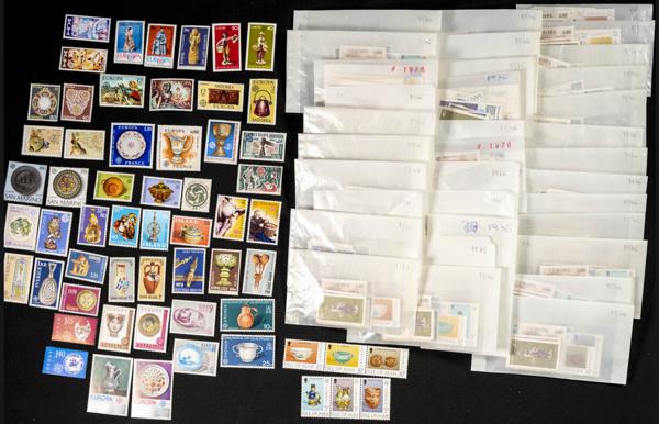 987 | Tema Europa. Stock de Series y Sellos