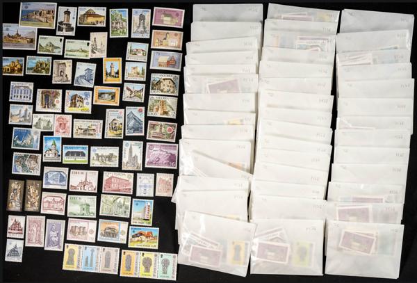 989 | Tema Europa. Stock de Series y Sellos