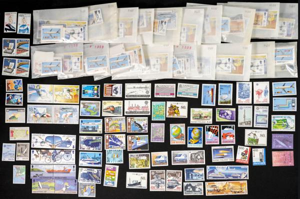 998 | Tema Europa. Stock de Series y Sellos