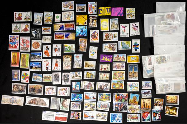 999 | Tema Europa. Stock de Series y Sellos