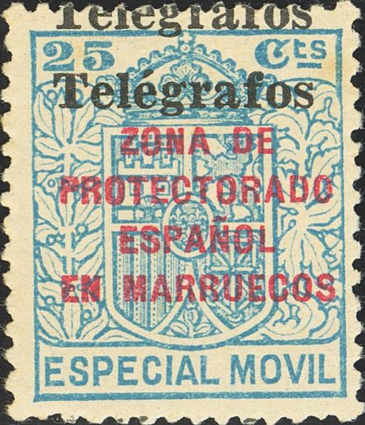 1047 | Independent Morocco. Telegraph