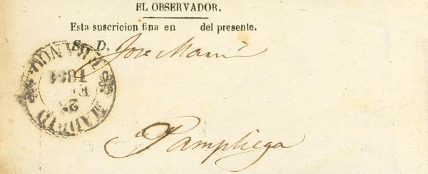 20 | Pre-philately. Madrid