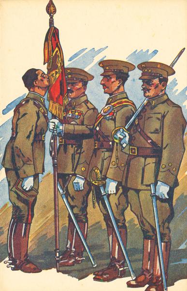 901 | Civil War. Nationalist Postcard