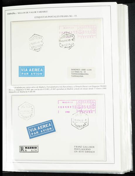 1192 | Lotes y Colecciones.Varios. Etiquetas de Franqueo