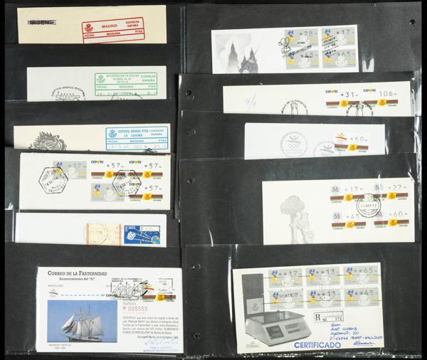 1194 | Lotes y Colecciones.Varios. Etiquetas de Franqueo