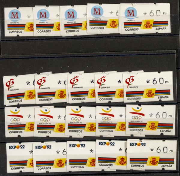 1195 | Lotes y Colecciones.Varios. Etiquetas de Franqueo