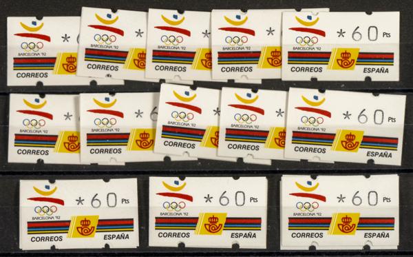 1196 | Lotes y Colecciones.Varios. Etiquetas de Franqueo