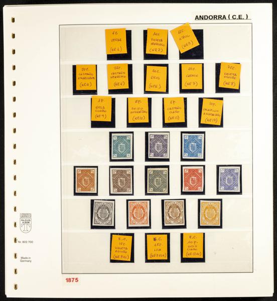 1224 | Andorra. Lotes y Colecciones. Colonias