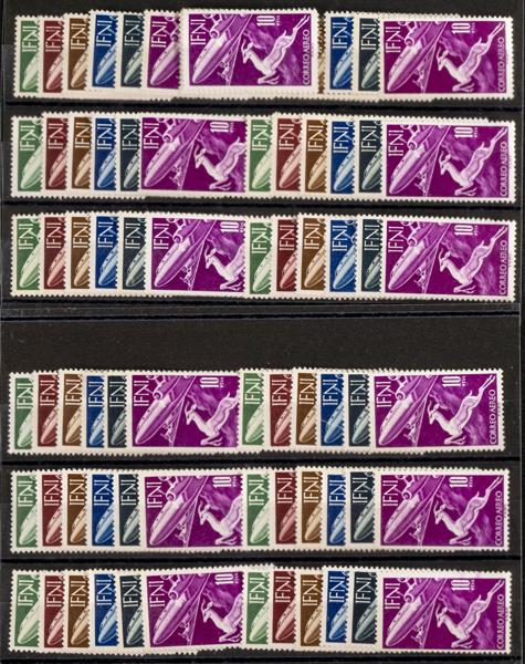 1240 | Ifni. Stock de Series y Sellos