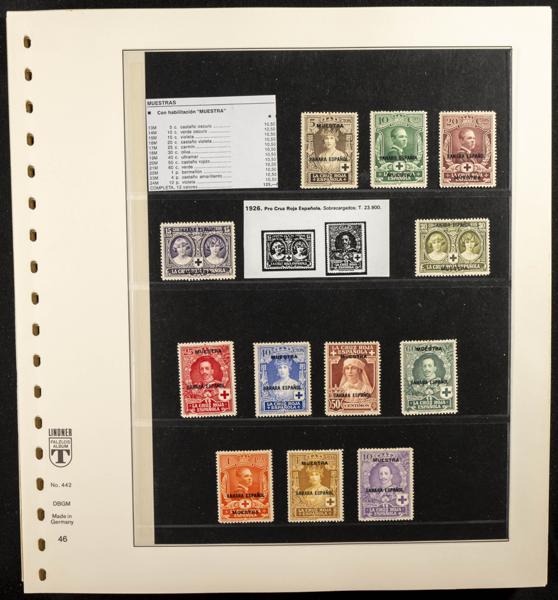 1252 | Sahara. Lots and Collections. Colonies