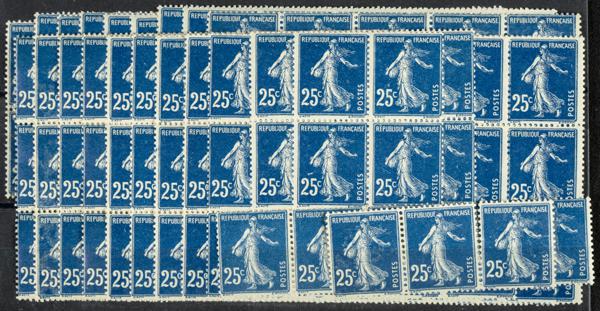 134 | France. Sets and stamps stock