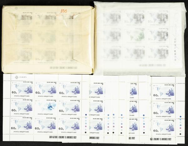 13 | Albania. Sets and stamps stock