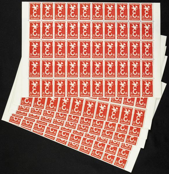 156 | France. Sets and stamps stock