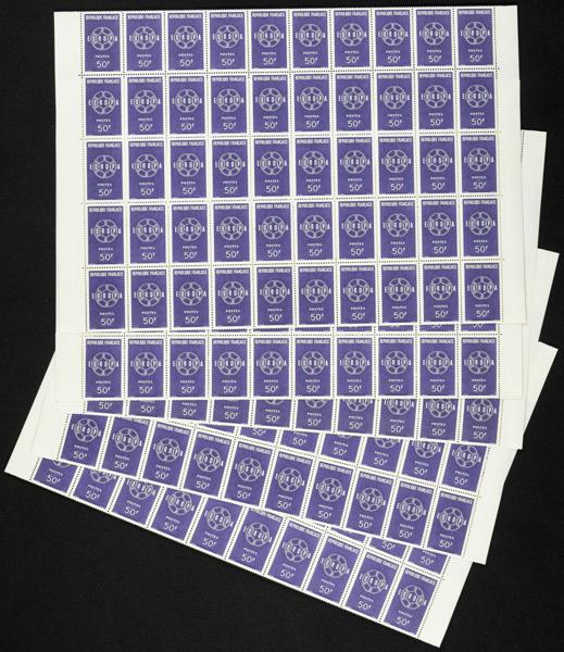 158 | France. Sets and stamps stock