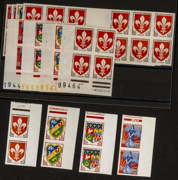 160 | France. Sets and stamps stock
