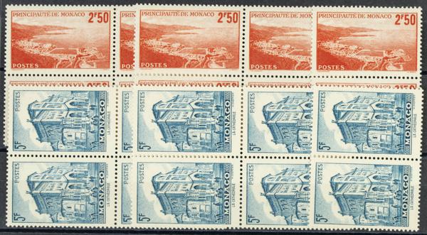 194 | Monaco. Sets and stamps stock
