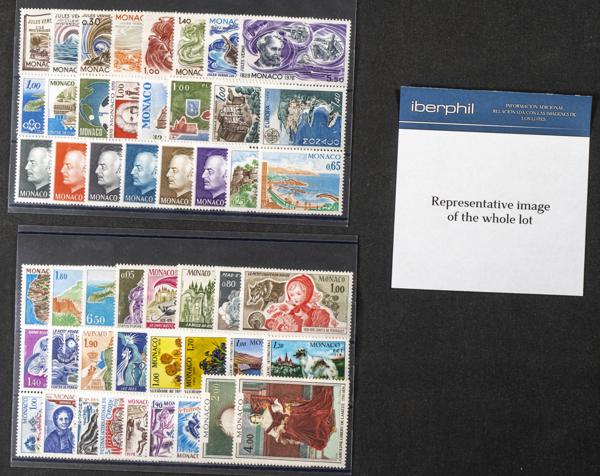 212 | Monaco. Sets and stamps stock