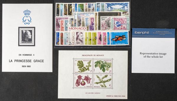 218 | Monaco. Sets and stamps stock