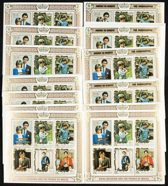 277 | Penrhyn Island. Sets and stamps stock