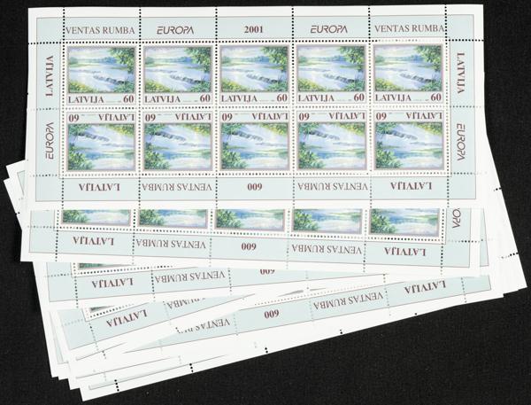 308 | Latvia. Sets and stamps stock
