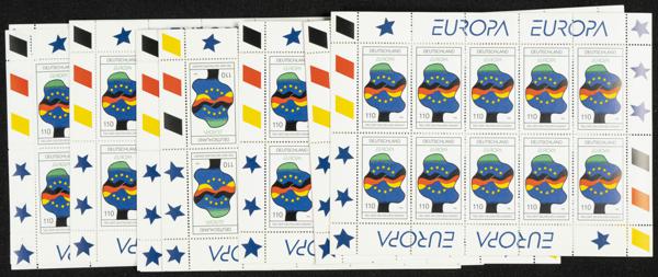 31 | Germany West. Sets and stamps stock
