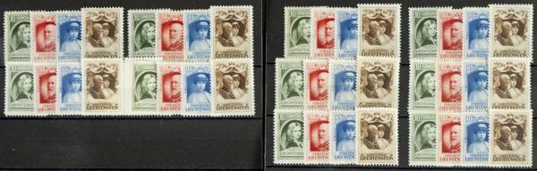 329 | Liechtenstein. Sets and stamps stock