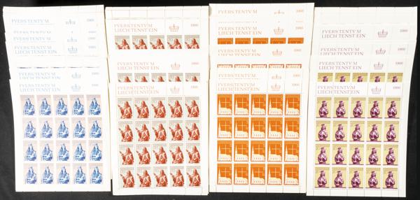363 | Liechtenstein. Sets and stamps stock
