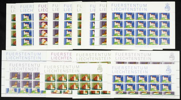 367 | Liechtenstein. Sets and stamps stock