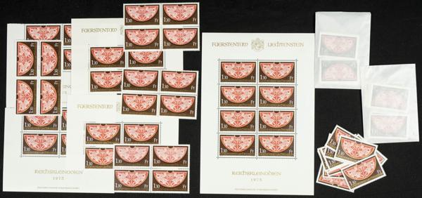 368 | Liechtenstein. Sets and stamps stock