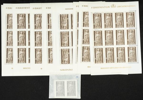 373 | Liechtenstein. Sets and stamps stock