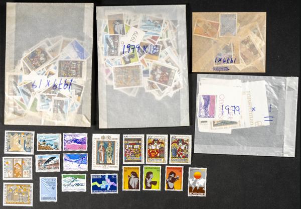 388 | Liechtenstein. Sets and stamps stock